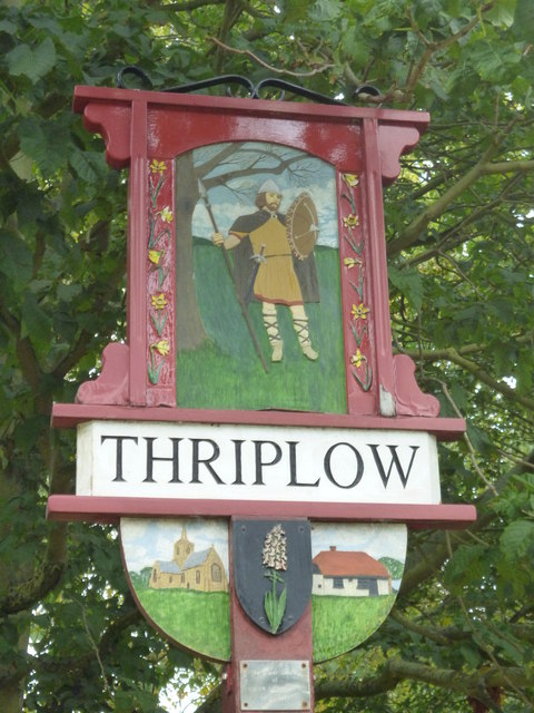 Thriplow Village Sign