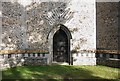 St Andrew, Barningham - West door