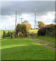 ST2899 : Transmitter mast, Penyrheol, Pontypool by Jaggery