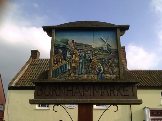 Burnham Market Village Sign