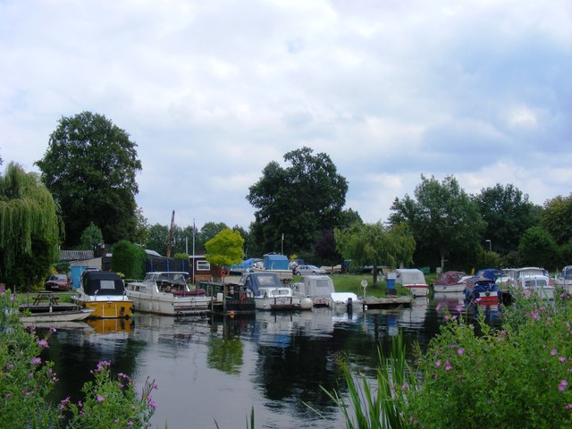 Marina on The Great Ouse, St Neots © Stuart Shepherd :: Geograph ...