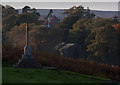 War memorial and autumn colours