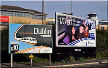 J3473 : Railway posters, Belfast (3) by Albert Bridge