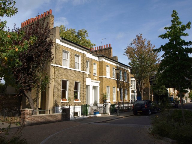 Houses on Sutherland Square, SE17