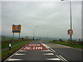 Entering Castleside on the A68