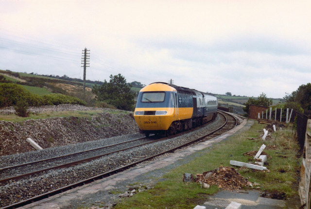 High Speed Train Leaving Chacewater, 1981