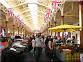 Inside the Pannier Market, Barnstaple