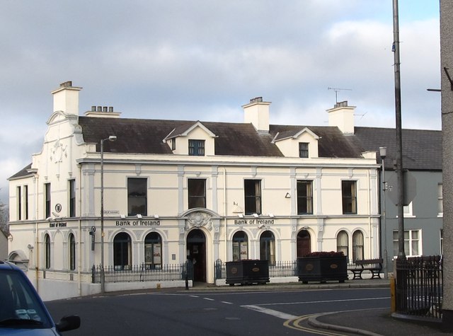 Bank Of Ireland Branch, Church Square, © Eric Jones :: Geograph 