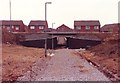 Underpass under Wellesbourne bypass during construction