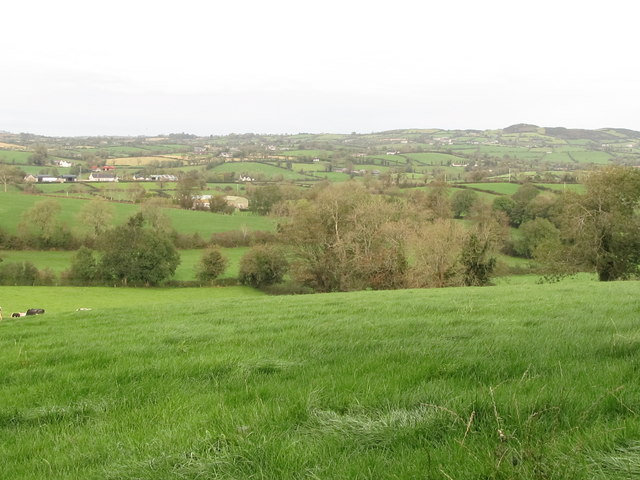 Drumlin swarms north of Rathfriland © Eric Jones :: Geograph Ireland