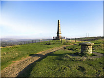 SJ9693 : Great War Memorial, Werneth Low by David Dixon