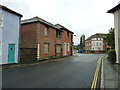 Looking from New Road towards the mini-roundabout