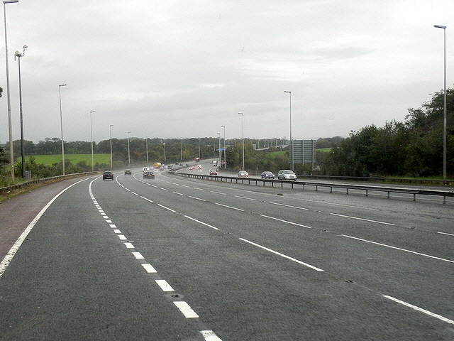 M61m6 Junction © David Dixon Geograph Britain And Ireland