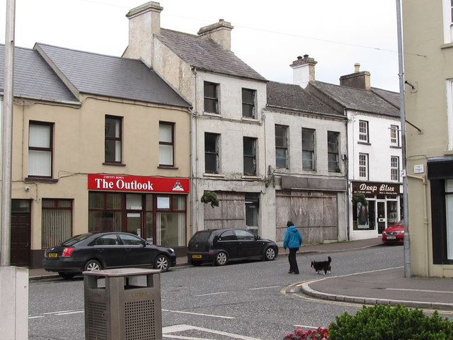 Empty stores in Rathfriland