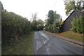 Looking up Ginge Road