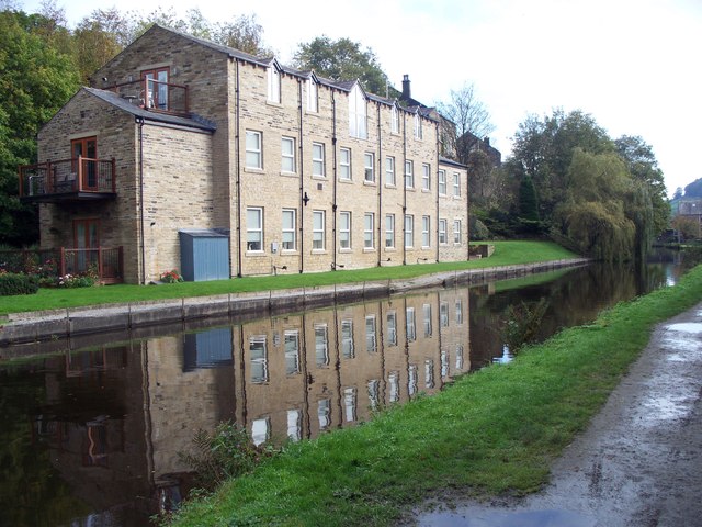 Red Acre Mill on The Rochdale Canal © David Clark :: Geograph Britain ...