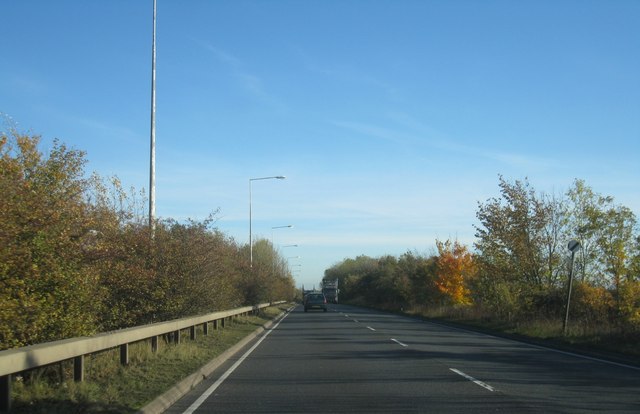 A421 - leaving Milton Keynes