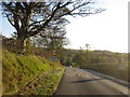 Approaching Binbrook down Swinhope Hill (B1203)