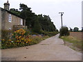 Entrance to Rendlesham Hall Farm