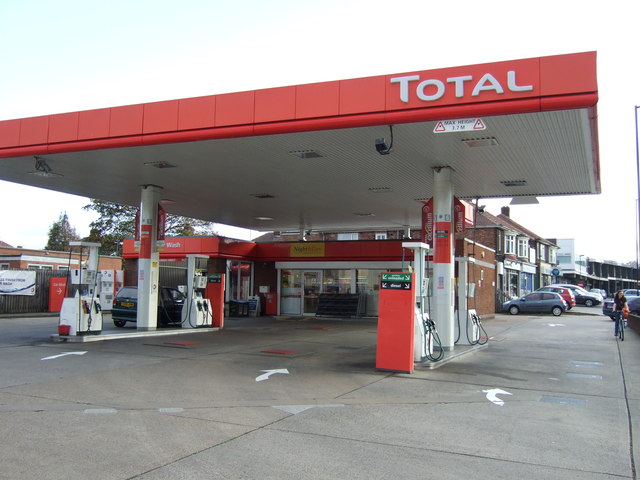 Service station on Acklam Road
