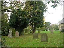 SE6058 : Graveyard - St Mary's Church - Greenshaw Drive by Betty Longbottom