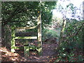 Stile near Woldingham