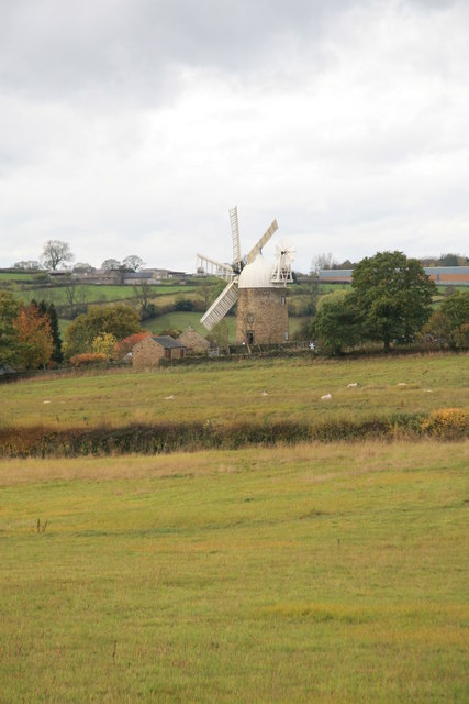 Windmill in the landscape