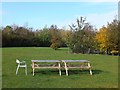 SU6770 : Reading West Services picnic area by David Smith