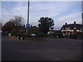 Roundabout on Woodham Lane, New Haw