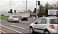 J3775 : Airport traffic lights, Belfast by Albert Bridge