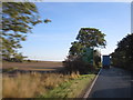 Approaching Drisney Nook (A57 Junction with A156)