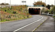 J3776 : Airport underpass, Belfast (1) by Albert Bridge
