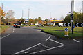 Roundabout on the A419