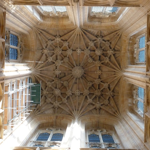 St Botolph's - Tower ceiling