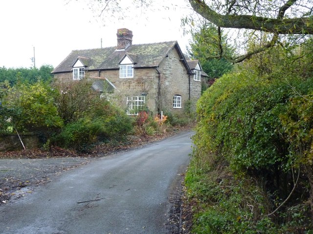 Hysbatch - a house on the SE side of Ticklerton