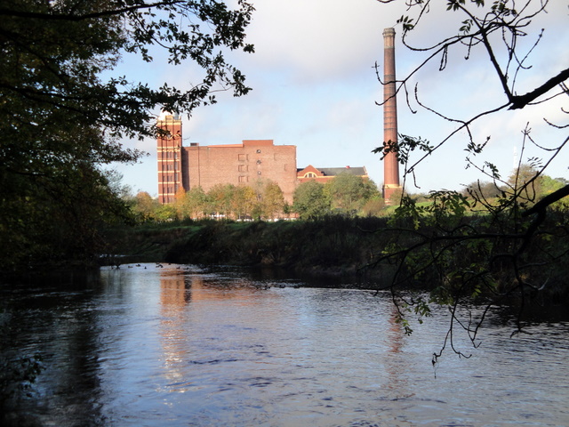 Pear Mill and the River Goyt