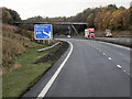 M90 Approaching Milnathort