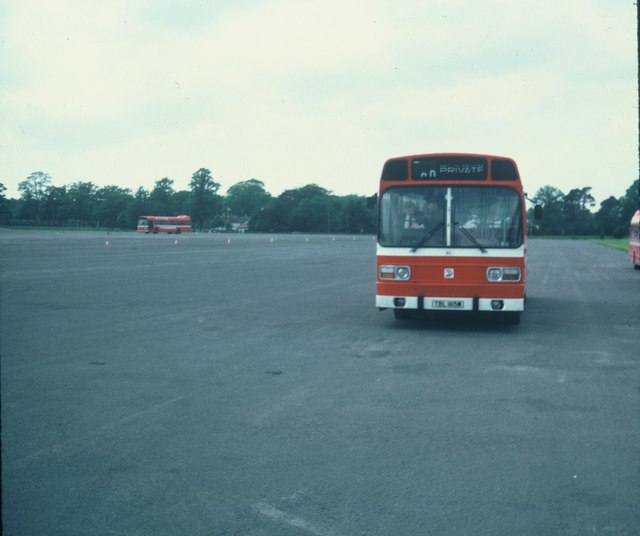 A Leyland National bus near Aldershot (2)
