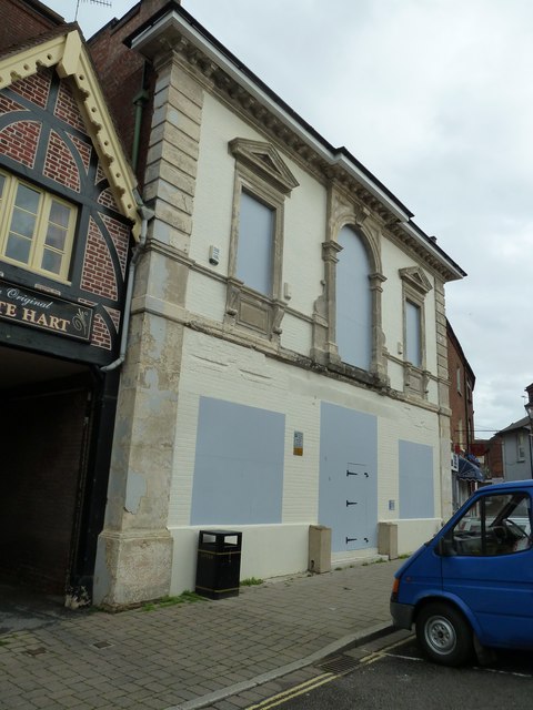Former Corn Exchange, Drill Hall and Regal Cinema in Market Place