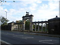 Grand entrance to Syon Park