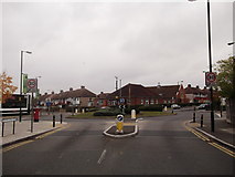 TQ2968 : Roundabout in Pollards Hill by David Anstiss