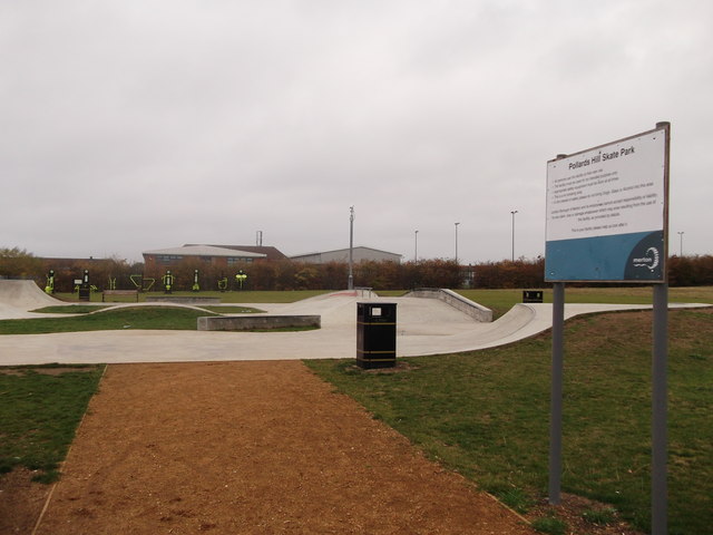 Pollards Hill Skate Park © David Anstiss cc-by-sa/2.0 :: Geograph ...