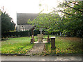 TM2454 : All Saints church and churchyard, Debach by Evelyn Simak