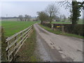 Footpath up past West Hall