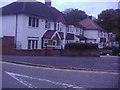 Houses on the corner of Woodland Road and Hornhill Road