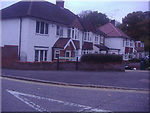 TQ0292 : Houses on the corner of Woodland Road and Hornhill Road by David Howard