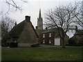 St James church spire Hanslope