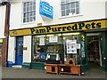 Pet shop in the High Street