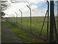 Perimeter fence, Plymouth City Airport