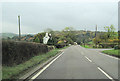 A489 just south of Brynhyfryd